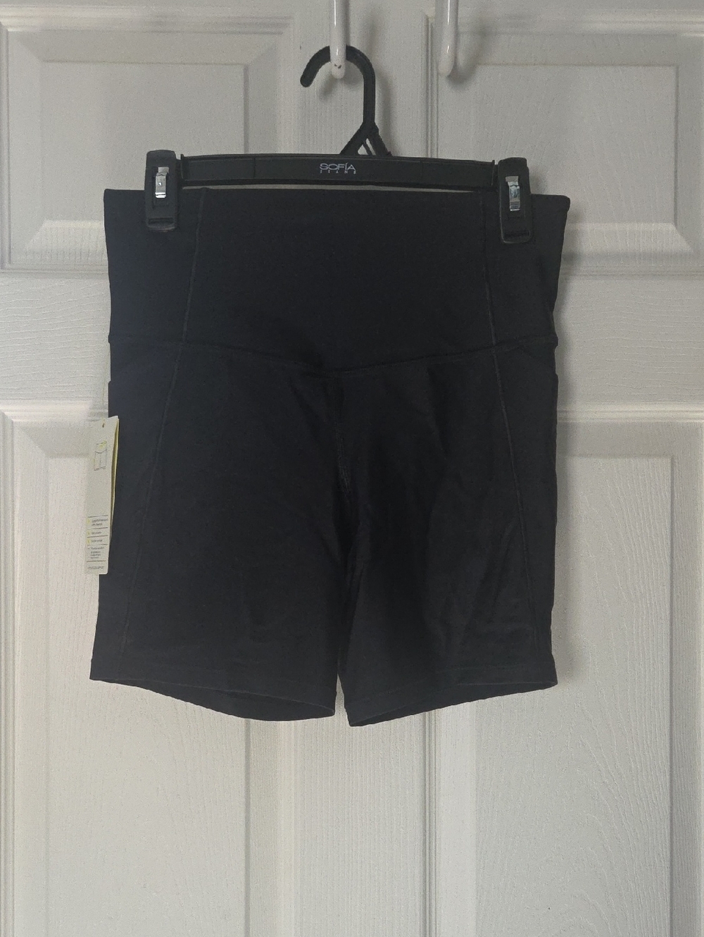 all in motion Black High-Rise Bike Shorts